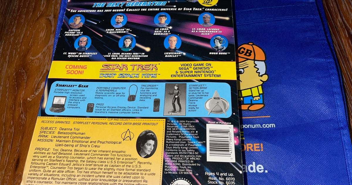 Star Trek - The Next Generation: Lieutenant Commander Deanna Troi in 6 ...