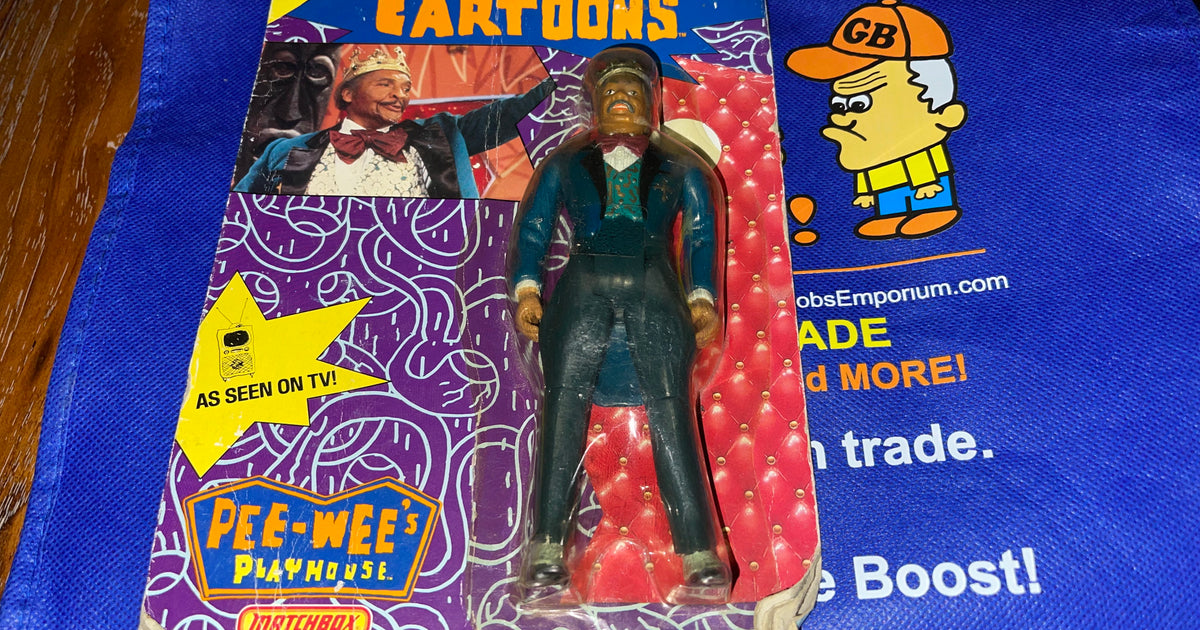 Pee-Wee's Playhouse: King of Cartoons (Poseable) (Matchbox) New in Box ...