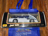 1992 Corvette ZR-1 - White (Special Edition) (1:18 Scale / Die Cast Metal w/ Plastic Parts) (Maisto) Pre-Owned in Box