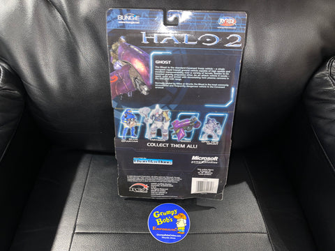 Halo 1 Action Figures Series 2: Ghost With Vehicle (Non Mint Packaging