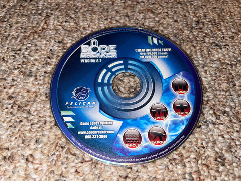 Code Breaker Version 8.2 (Pelican) (Playstation 2) Pre-Owned: Disc Only