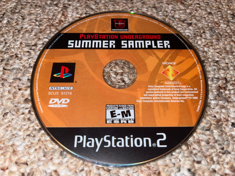 Playstation Underground: Summer Sampler (2002) (Playstation 2) Pre-Owned: Disc Only