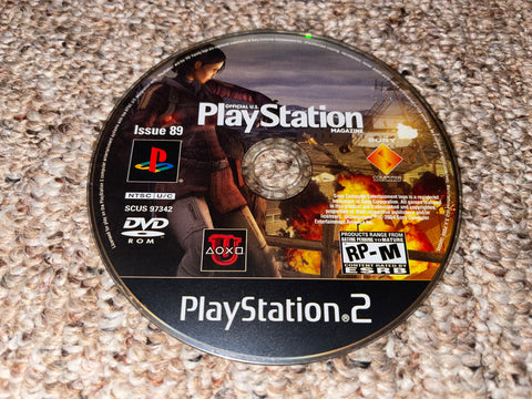 PlayStation 2 Online Gaming Demo Disc + Bonus PS2 Magazine Issue