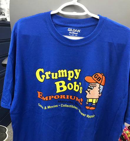Grumpy Bob's T-shirt: Original 2014 Design - NEW
