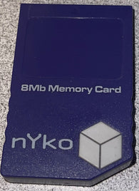 Memory Card: Nyko 8MB - Purple (81529-H08) (GameCube) Pre-Owned