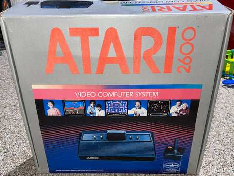 System (Atari 2600) Pre-Owned w/ Controller, Switch Box, Power Adapter w/ Box, Manual, Warranty Card, and Box