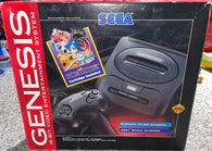 System - Model 2 (Sega Genesis) Pre-Owned w/ Official 3 Button Controller, RFU Cable, AC Power Adapter, Manual, Paper Inserts, Poster, Cardboard Insert, and "Sonic Spinball Edition" Box