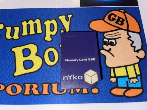 Nyko 59B Memory Card - Purple (GameCube) Pre-Owned