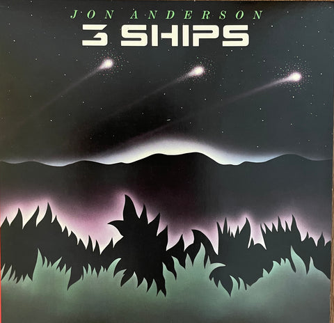 Jon Anderson "3 Ships" 1985 Elektra/Asylum, USA / 60469-1 Stereo, Sterling / (Vinyl) Pre-Owned