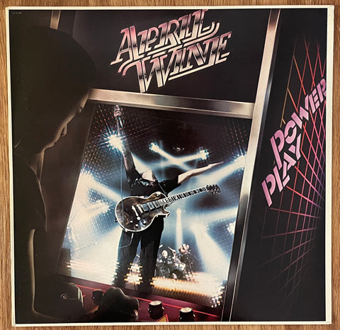 April Wine "Power Play" 1982 Capitol / Aquarius / EMI Records, USA / ST 12218  (Vinyl) Pre-Owned