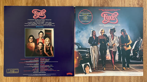 Casablanca Record and FilmWorks Presents: Music from the Motion Picture "FOXES" / Original Music Composed and Conducted by Giorgio Moroder / NBLP-2-7206 / (2-Album / Gatefold) / 1980 Casablanca Record and FilmWorks, Inc. / PROMO COPY (Vinyl)  Pre-Owned