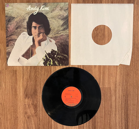 Andy Kim: "Andy Kim" Self-Titled / ST-11318 / 1974 Capitol Records / USA /  (Vinyl) Pre-Owned (Top Cover Seam needs to be reglued)