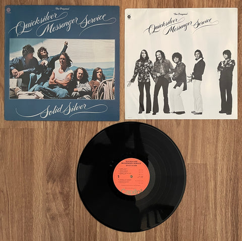 Quicksilver Messenger Service:  "Solid Silver" / ST-11462 / 1975 Capitol Records, Inc. /  (Vinyl) Pre-Owned