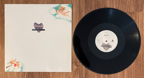 Erasure (Vince Clarke & Andy Bell): "Who Needs Love Like That" / Mute 40 / 1985 Mute Records, Ltd. / UK / (12" Single / 45 RPM Vinyl) (See Notes in Description) Pre-Owned