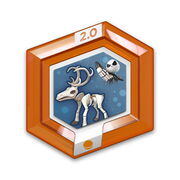 Jack Skellington's Reindeer (Disney Infinity 2.0) Pre-Owned: Power Disc Only