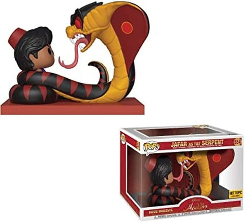 Pop! Movie Moments #554: Disney Aladdin - Jafar as the Serpent (Hot Topic Exclusive) (Funko POP!) Figure and Box