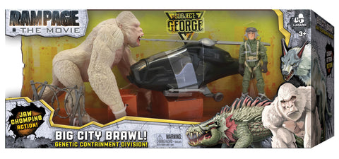 Rampage The Movie: Big City Brawl - Subject: George (Toys / Action Figure) NEW