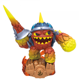 LAVA LANCE ERUPTOR (SuperCharger) Fire (Skylanders SuperChargers) Pre-Owned: Figure Only