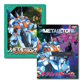 Metal Storm - Collector's Edition (Retro-bit Galactic Blue Edition ) (Nintendo) Pre-Owned: Game, Manual, Poster, Sleeve, Game Box, Pin, Figure, Art Prints, Collector's Box, and Certificate of Authenticity