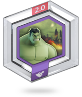 World War Hulk Sky (Disney Infinity 2.0) Pre-Owned: Power Disc Only