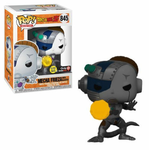 POP! Animation #845: Dragon Ball Z - Mecha Frieza with Blaster (Glows in the Dark) (GameStop Exclusive) (Funko POP!) Figure and Box w/ Protector