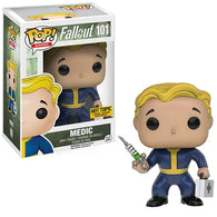 POP! Games #101: Fallout - Medic (Hot Topic Limited Edition Exclusive) (Funko POP!) Figure and Box w/ Protector