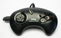 Wired Controller - Official - Mega Fire Controller - Black (Sega Genesis) Pre-Owned