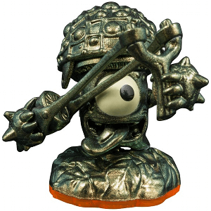 METALLIC GREEN SHROOMBOOM (Variant) Life (Skylanders Giants) Pre-Owned: Figure Only