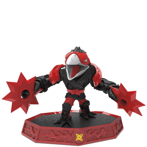 MYSTICAL TAE KWON CROW (Variant / Villain Sensei) Fire (Skylanders Imaginators) Pre-Owned: Figure Only