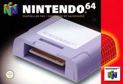 Official Memory Card (Controller Pak) NUS-004 - Grey (Nintendo 64) Pre-Owned