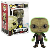 POP! Heroes #102: Suicide Squad - Killer Croc (Glows in the Dark) (Barnes & Noble Booksellers Exclusive) (Funko POP!) Figure and Box w/ Protector