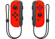 Nintendo Joy-Con (L/R) - Special Edition Mario Odyssey Red (Nintendo Switch) Pre-owned w/ Wrist Strap Adapters