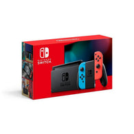System (Black / 32GB) w/ Docking Station + Neon Blue and Neon Red Joy-Cons w/ Grip Adapter Controller & Strap Adapters + AC Adapter + HDMI Cord + Official Carrying Case (Nintendo Switch) Pre-Owned