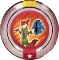 Officer Nick Wilde (Disney Infinity 3.0) Pre-Owned: Power Disc Only