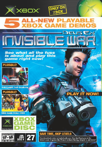 Official Xbox Magazine Demo Disc: January 2004 #27 (Xbox) Pre-Owned