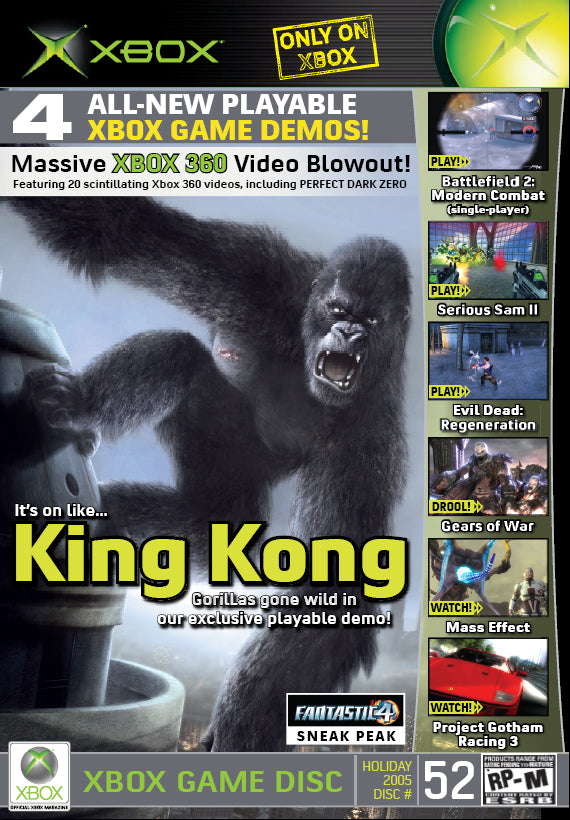 Official Xbox Magazine Demo Disc: Holiday 2005 #52 (Xbox) Pre