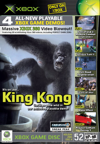 Official Xbox Magazine Demo Disc: Holiday 2005 #52 (Xbox) Pre-Owned