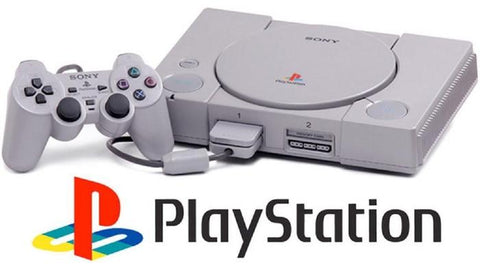 Playstation 1 System - Original / Grey (Sony) Pre-Owned w/ Official Grey Dualshock Analog Controller