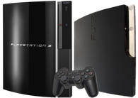 System (80GB - Black - FAT - CECHE01MG) w/ 3rd Party Controller (Playstation 3) Pre-Owned