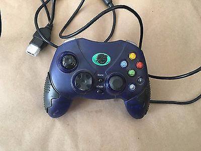 Pelican Wired Controller - Blue (Original Xbox Accessory) Pre-Owned