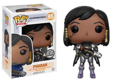 POP! Games #95: Overwatch - Pharah (Blizzard Exclusive) (Funko POP!) Figure and Box w/ Protector