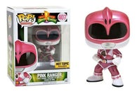 Power Rangers: #407 Metallic Pink Ranger - Hot Topic Exclusive (Funko POP!) Figure and Original Box