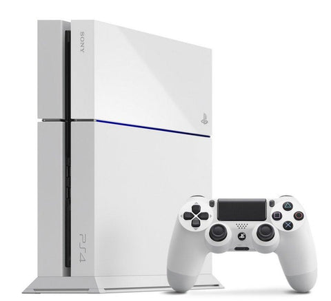 System - 500GB - Glacier White (Sony Playstation 4) Pre-Owned w/ Official Controller (In-store Pick up Only)