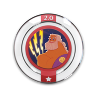 Zeus' Thunderbolts (Disney Infinity 2.0) Pre-Owned: Power Disc Only