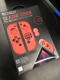 BLACK Silicone Cover for Joy-Con - Nintendo Switch - ByTech (NEW)