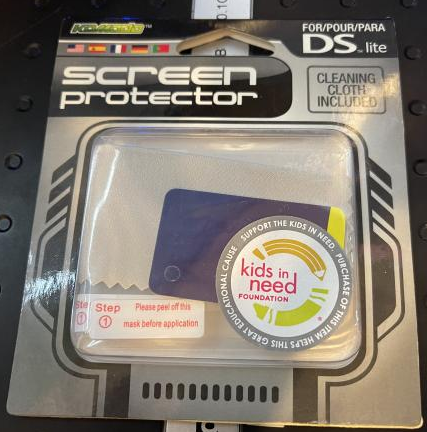 Screen Protector & Cleaning Cloth (Nintendo DS Lite) (Komodo) NEW