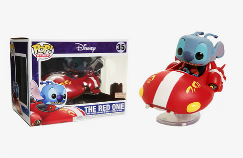Pop! Rides #35: Disney - Lilo & Stitch - The Red One (Box Lunch Exclusive) (Funko POP!) Figure and Box
