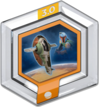 Slave I Flyer (Disney Infinity 3.0) Pre-Owned: Power Disc Only