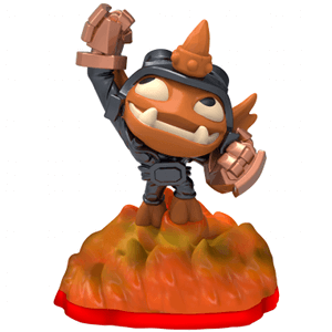SMALL FRY (Mini) Fire (Skylanders Trap Team) Pre-Owned: Figure Only
