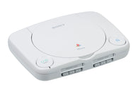 Playstation 1 System - PSone Slim Edition / White (Sony) Pre-Owned w/ Official Grey Dualshock Analog Controller